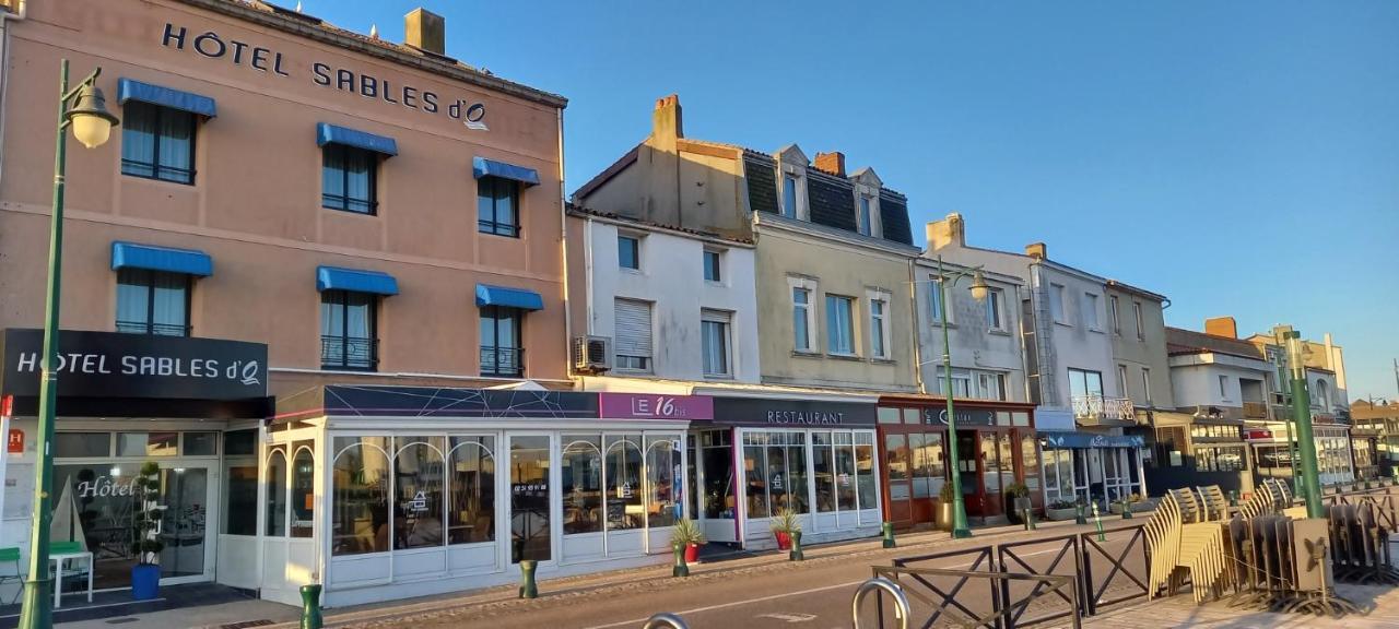 Hotel Sables D'O Et Son Restaurant Le 16 Bis Les Sables-d'Olonne Bagian luar foto