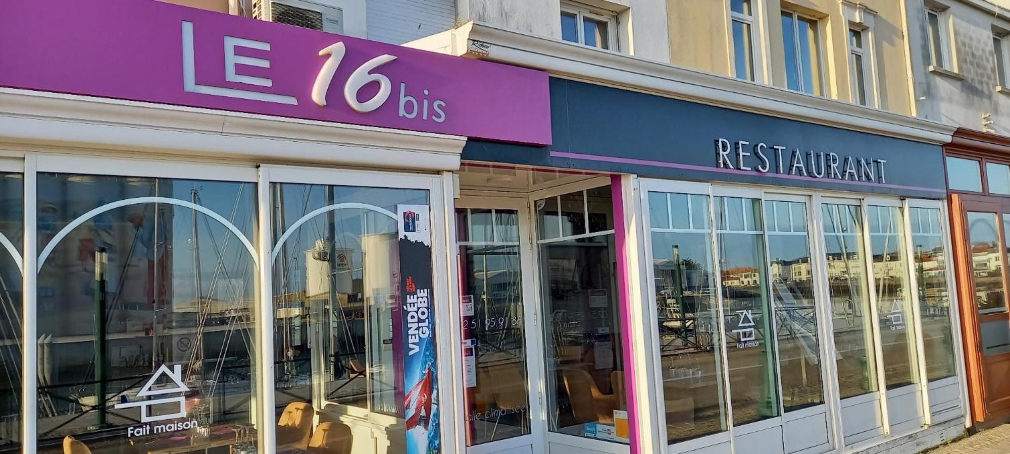 Hotel Sables D'O Et Son Restaurant Le 16 Bis Les Sables-d'Olonne Bagian luar foto